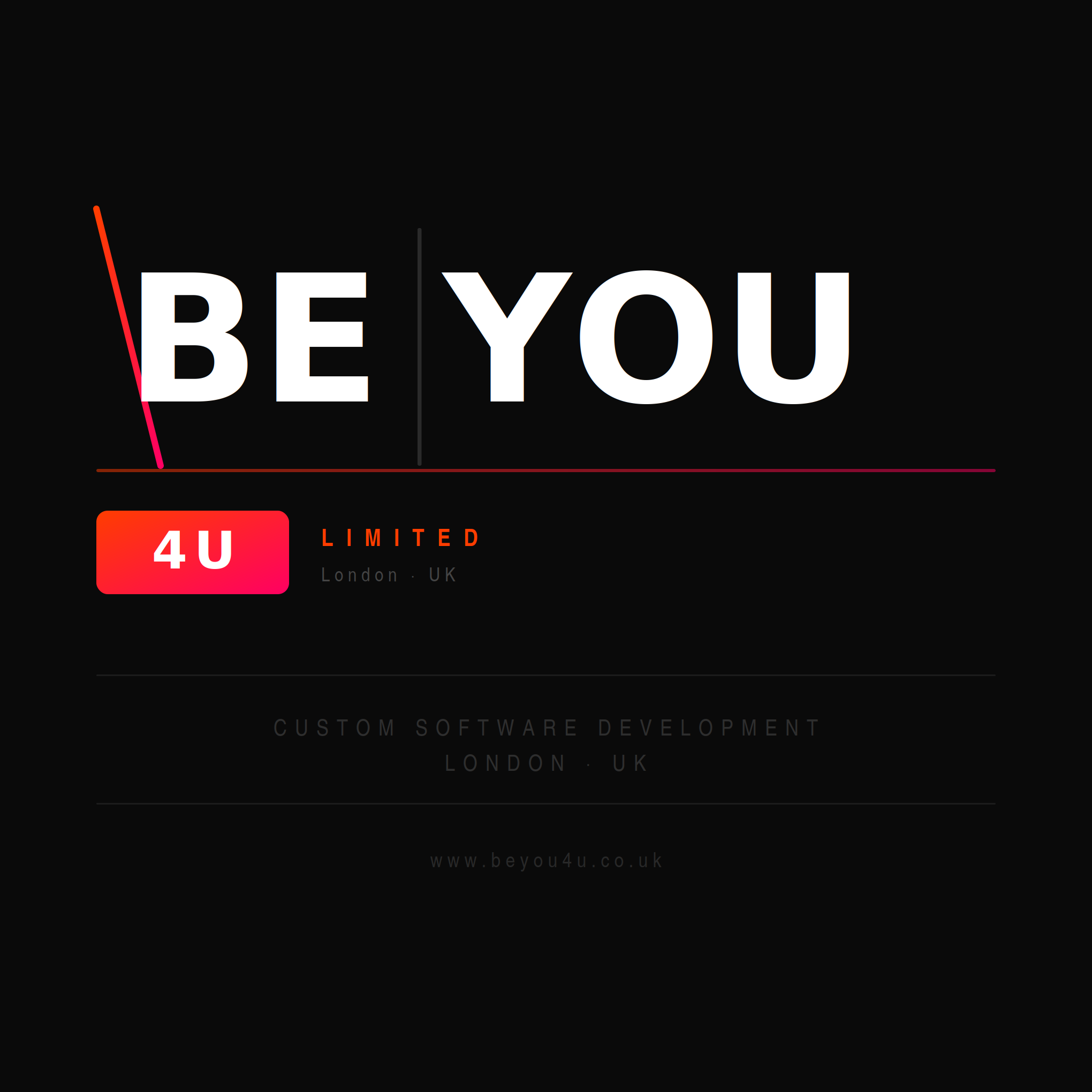 Be You 4 U Logo